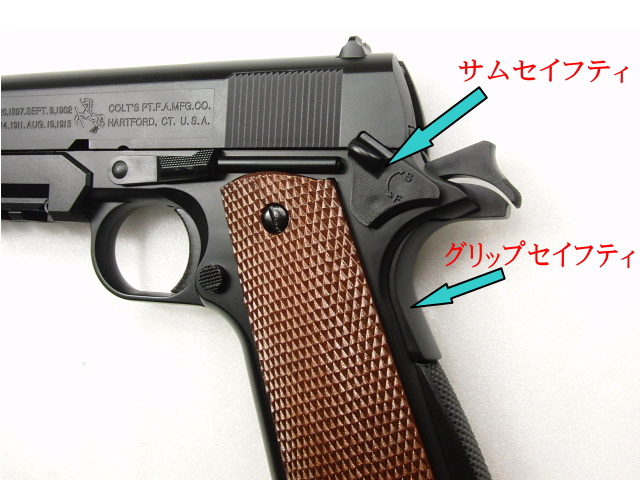 クラウンモデル　1911A1 スライドストップガバメント