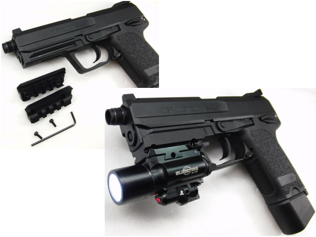 エアガンレビュー　BATON airsoft バトンエアソフト　BH-USP Tactical CO2ブローバックガスガン