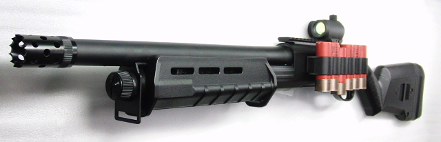 エアガンレビュー CYMA M870 タクティカル マグプルタイプ(CM356) スポーツライン コッキングエアガン