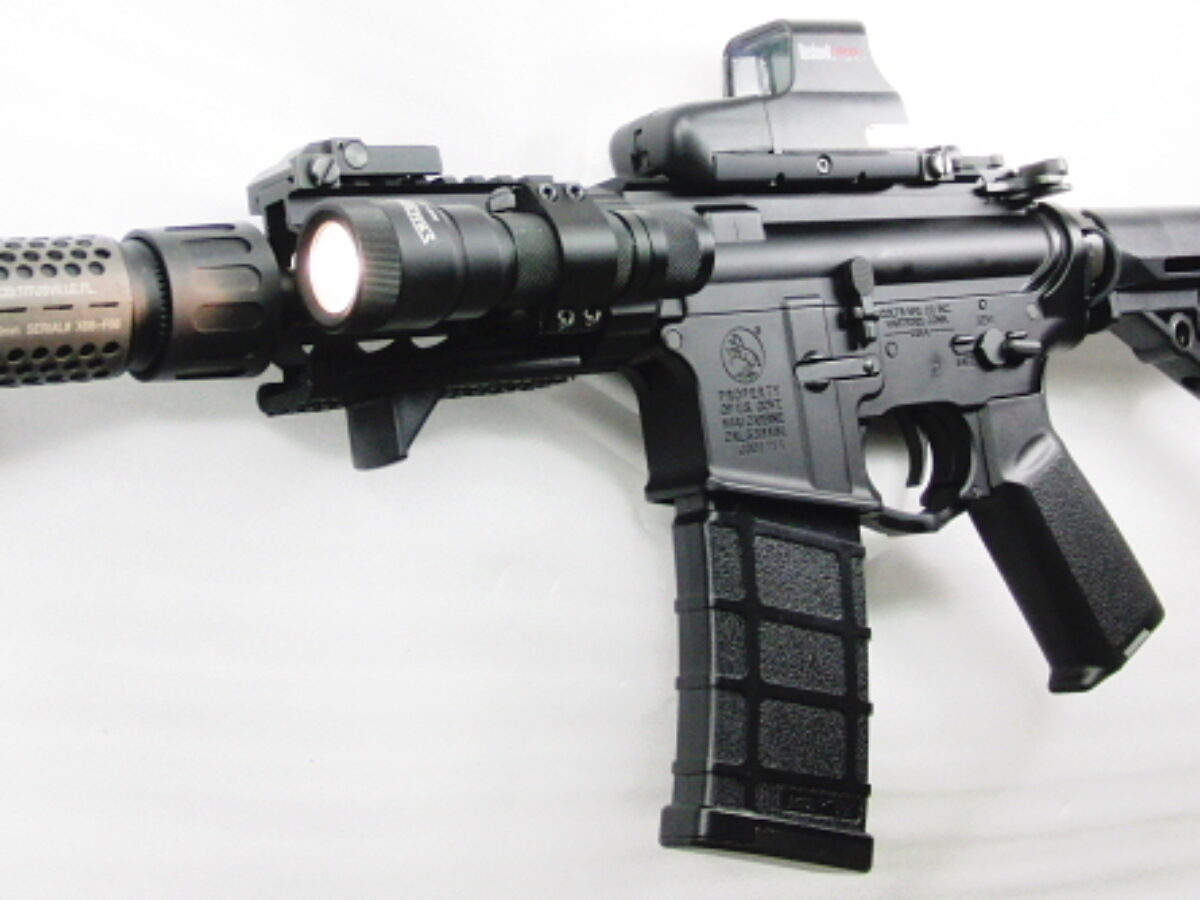 ○ 美品 BOLT PMC-Q B.R.S.S.サイレンサーセット 電動ガン BOLT PMC-Q
