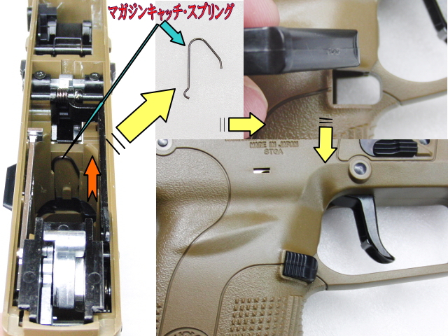 エアガンレビュー　マルシン　FN Five-seveN ファイブセブン　バージョン2　CO2ブローバックガスガン