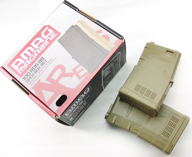 スタンダードM4用　ARES AMAG ショート100連マガジン