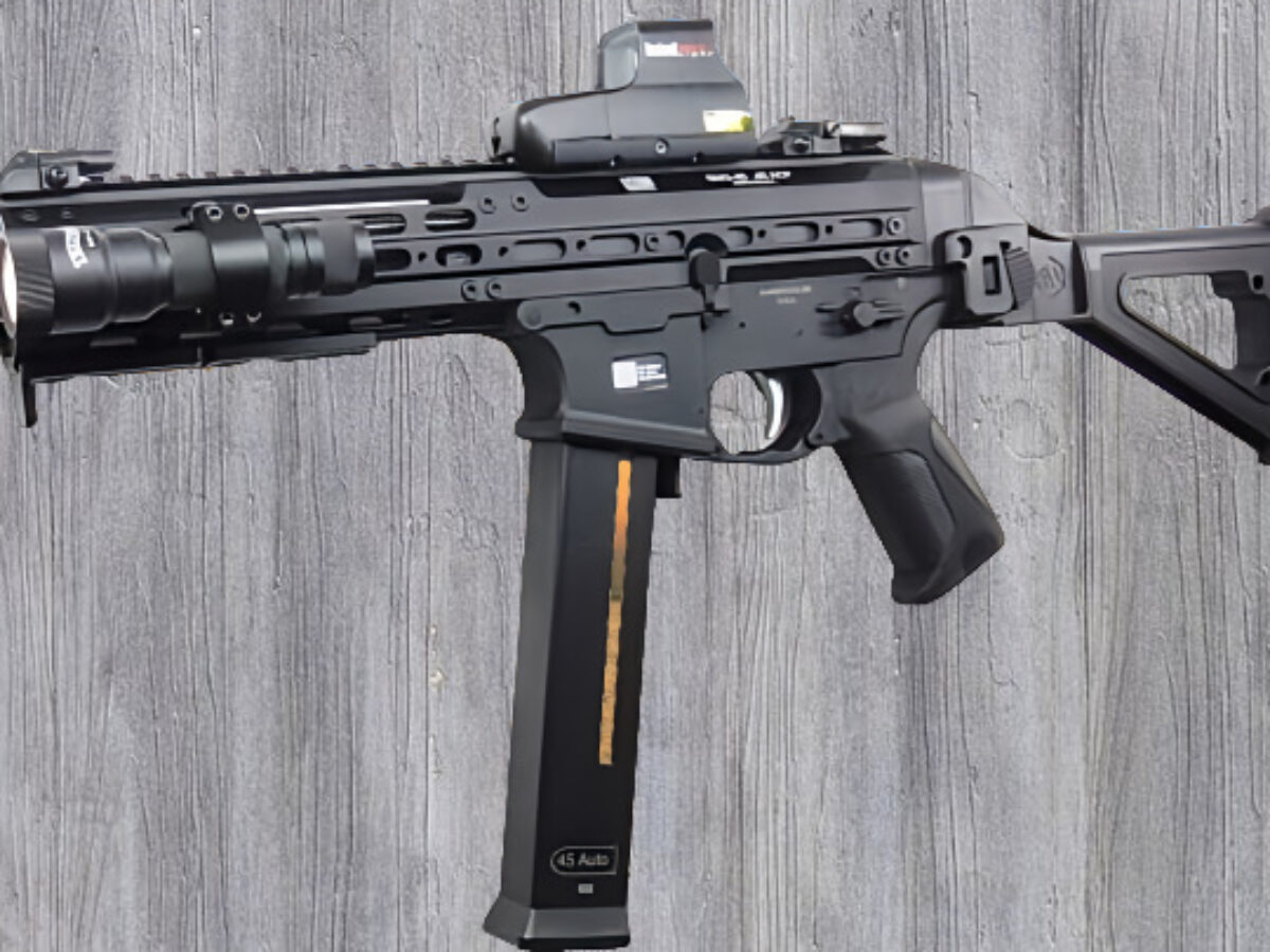 電動ガン　Double Eagleダブルイーグルsmg-45 ミリタリーショップ Fellowes / Double Eagle LWRCI SMG-45 AEG