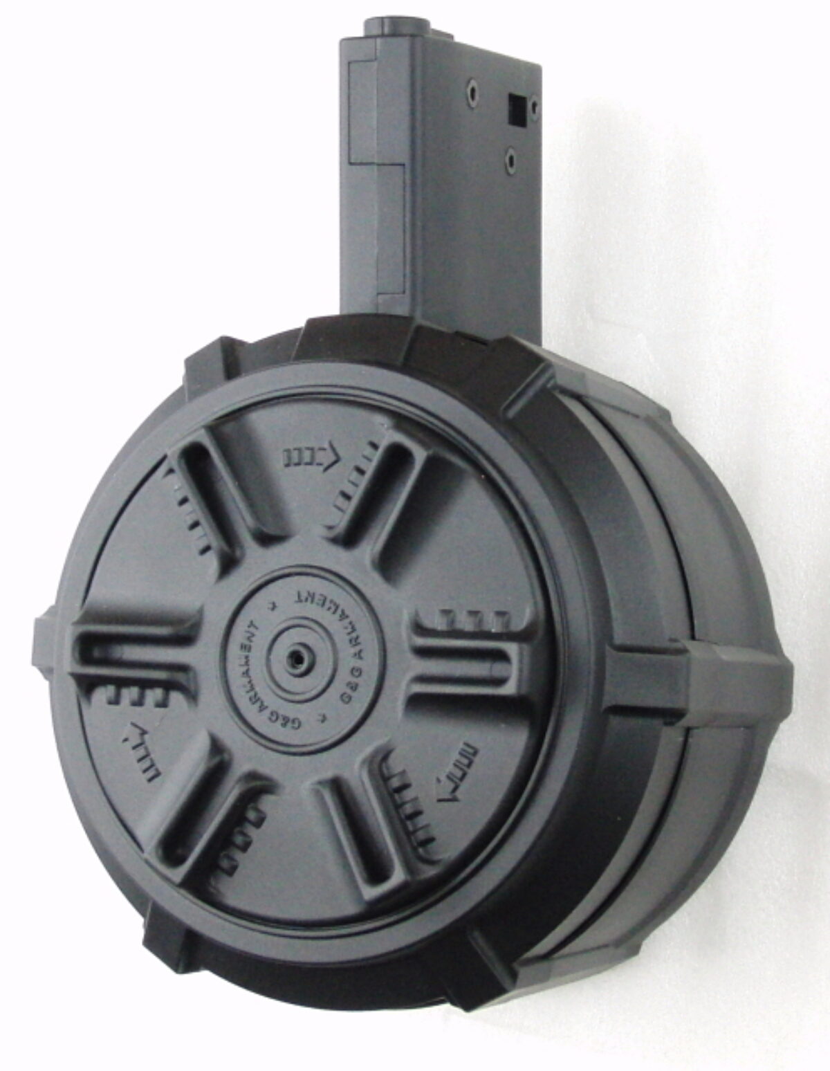 G&G　M4 / M16 ドラムマガジン 2300発 G_G-M4-M16-2300R-Auto-Winding-
