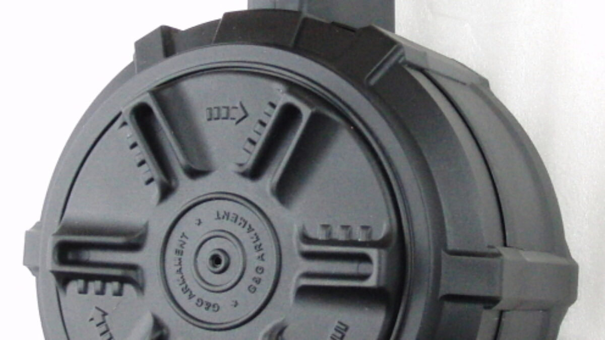 レビューで分かる[G&G M4/M16用2300連ドラムマガジン