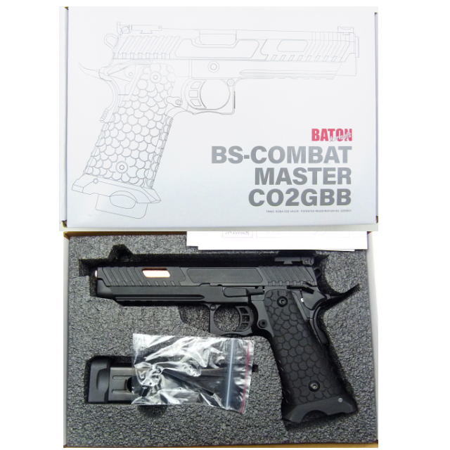 エアガンレビュー　BATON airsoft バトン　BS-COMBAT MASTER CO2ガスブローバック