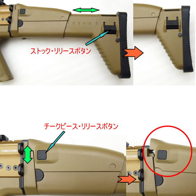 エアガンレビュー　CYBERGUN/CYMA CM063 FN SCAR-L スカーL フルメタル電動ガン