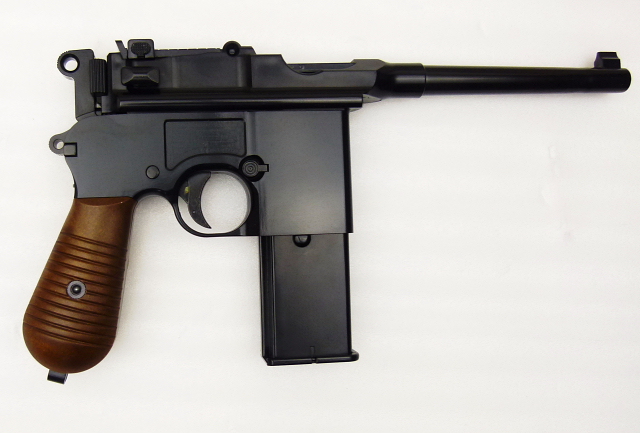 エアガンレビュー　アーマーワークス　AW MAUSER M712 フェイクウッドストック　ブローバックガスガン