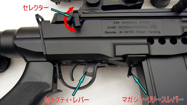 エアガンレビュー CYMA CM032EBR M14EBR Mod.1電動ガン