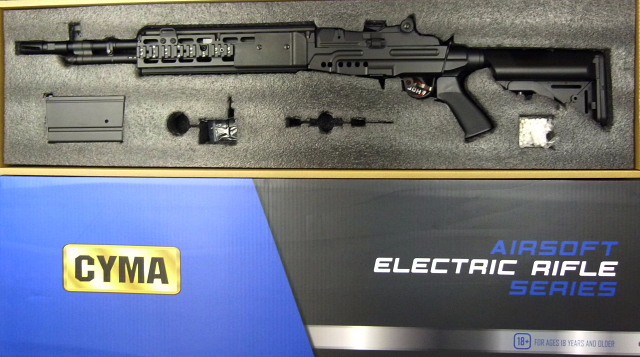 エアガンレビュー CYMA CM032EBR M14EBR Mod.1電動ガン