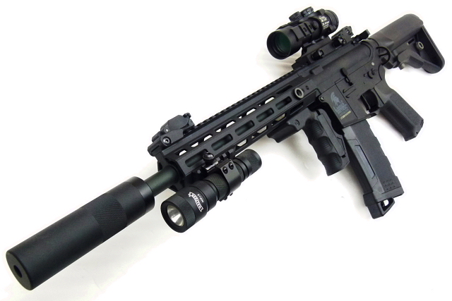 エアガンレビュー Lancer Tactical M4 Gen3 10インチ 電子トリガー電動ガン
