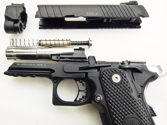 エアガンレビュー Toxicant airsoft BUL-ARMORY SASⅡ Ultralight3.25　CO2ブローバックガスガン