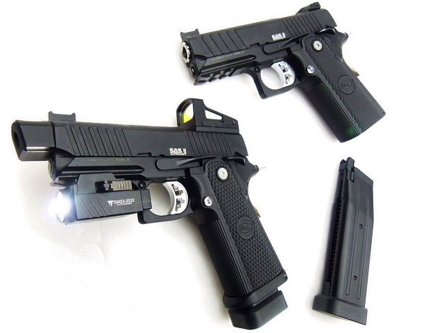 エアガンレビュー Toxicant airsoft BUL SASⅡ Ultralight 3.25 COMP CO2ブローバックガスガン