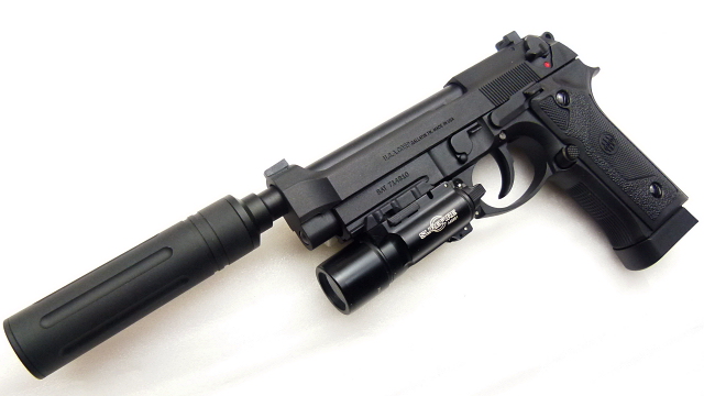 エアガンレビュー BATON airsoft バトン BM-9 CO2ブローバックガスガン