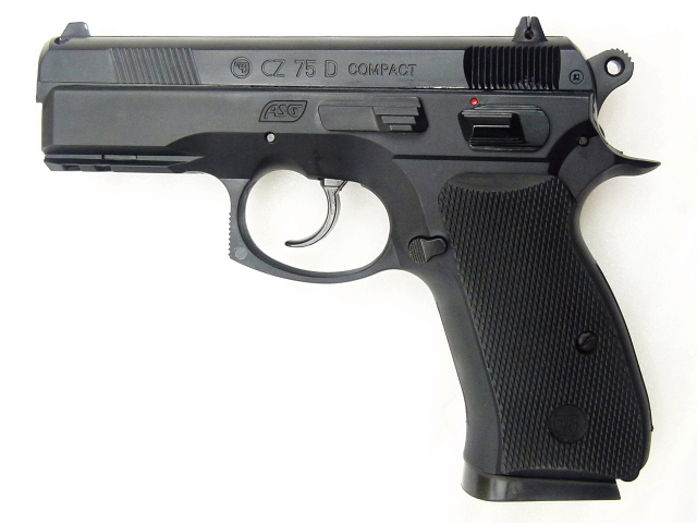 エアガンレビュー エスツーエスSⅡS CZ75D Compact 固定スライドガスガン