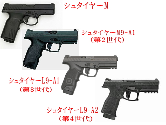 カーボネイト STEYR L9A2 CO2ガス