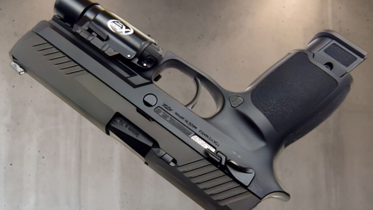 レビュー！ 東京マルイ P320フルサイズ ブローバックガスガン