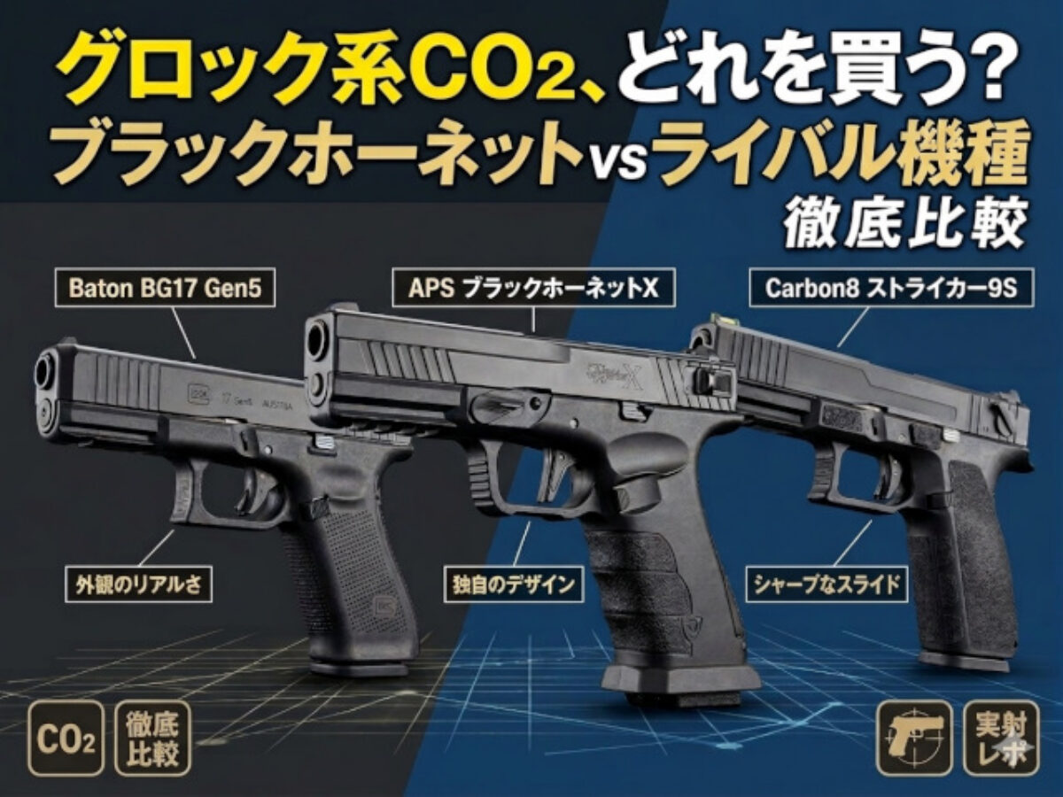 どれを買う？ブラックホーネット vs CO2ライバル機種 徹底比較